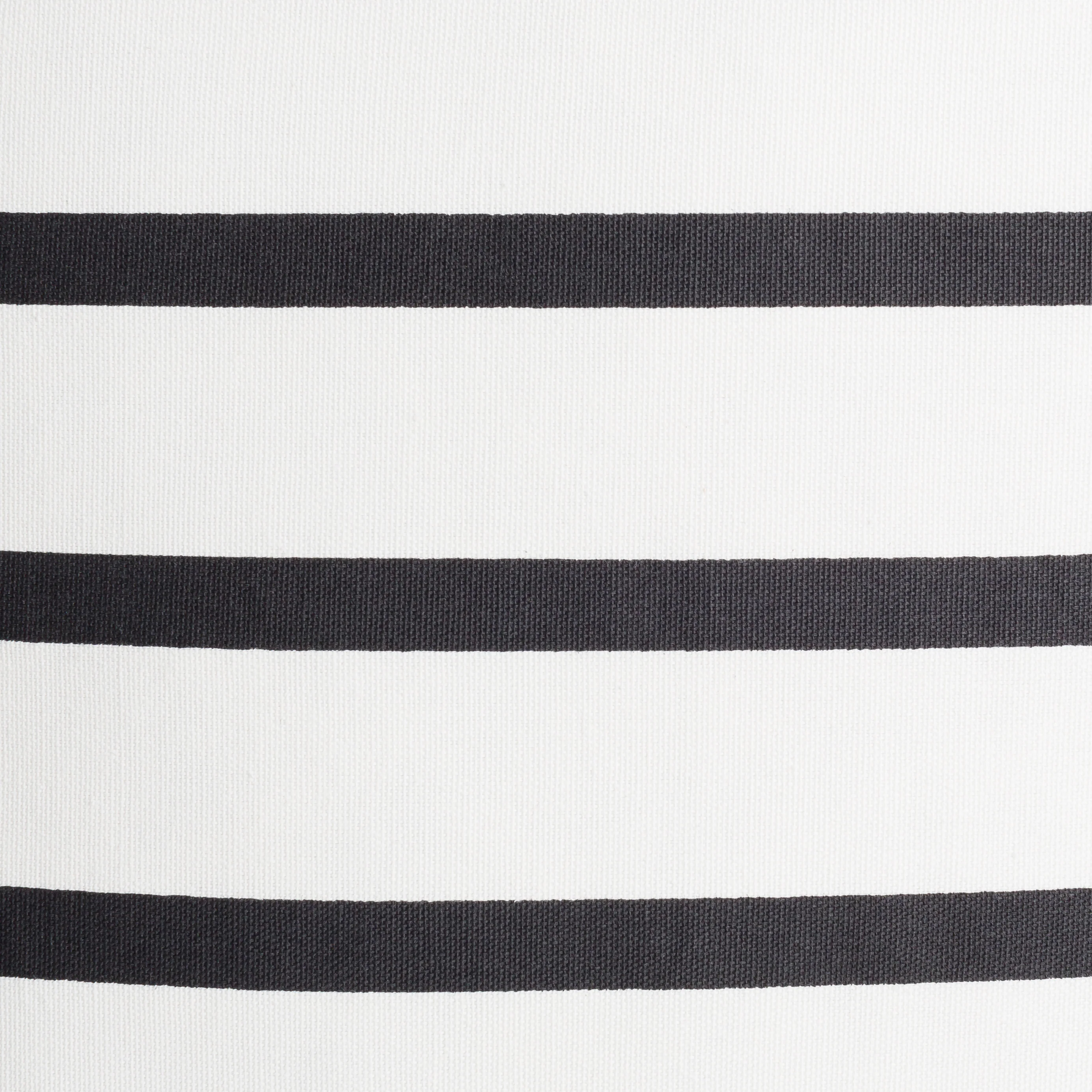 Glyph Cotton Ivory & Black Stripes Pillow Cover - Image 6