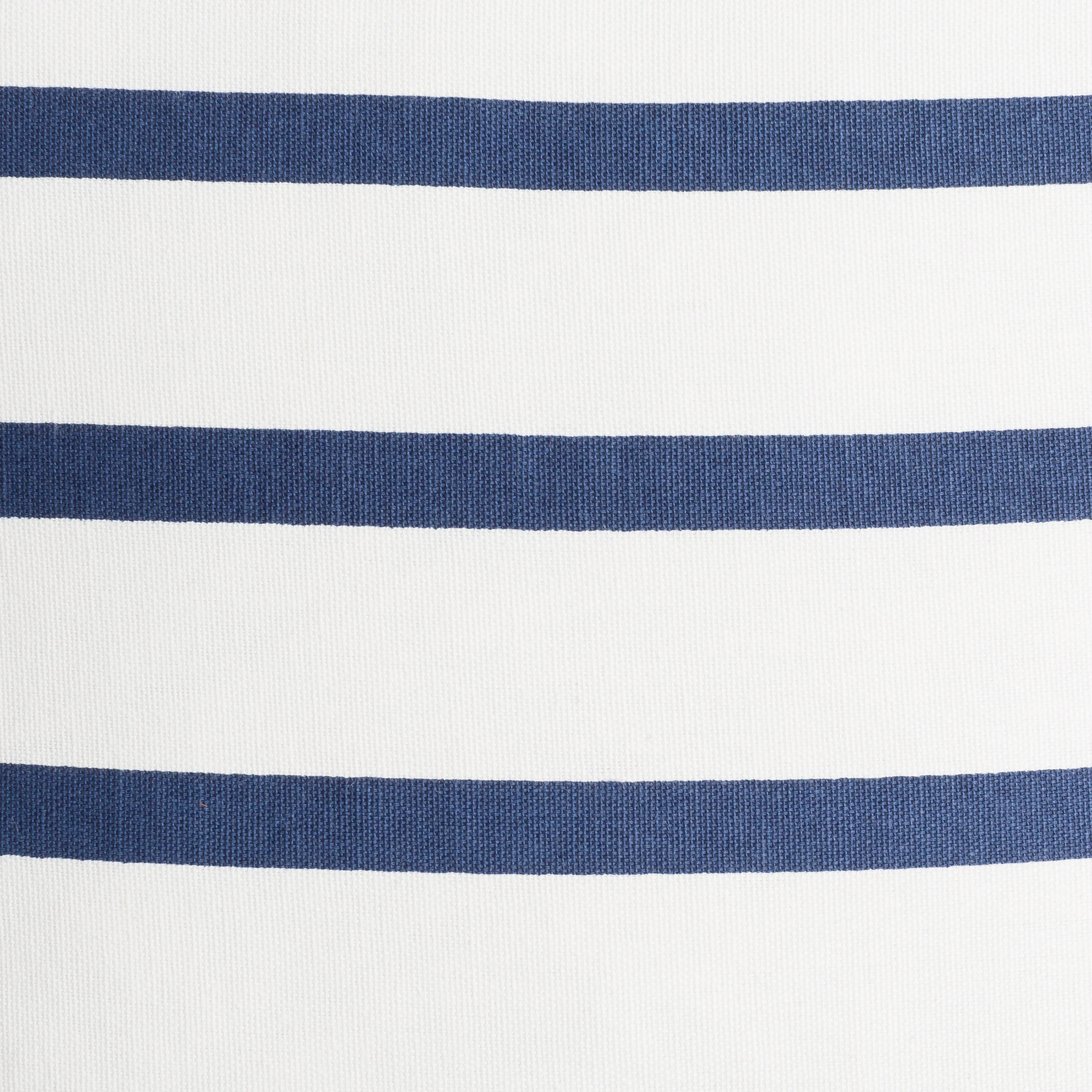 Glyph Cotton Ivory and Blue Stripes Pillow Cover - Image 3