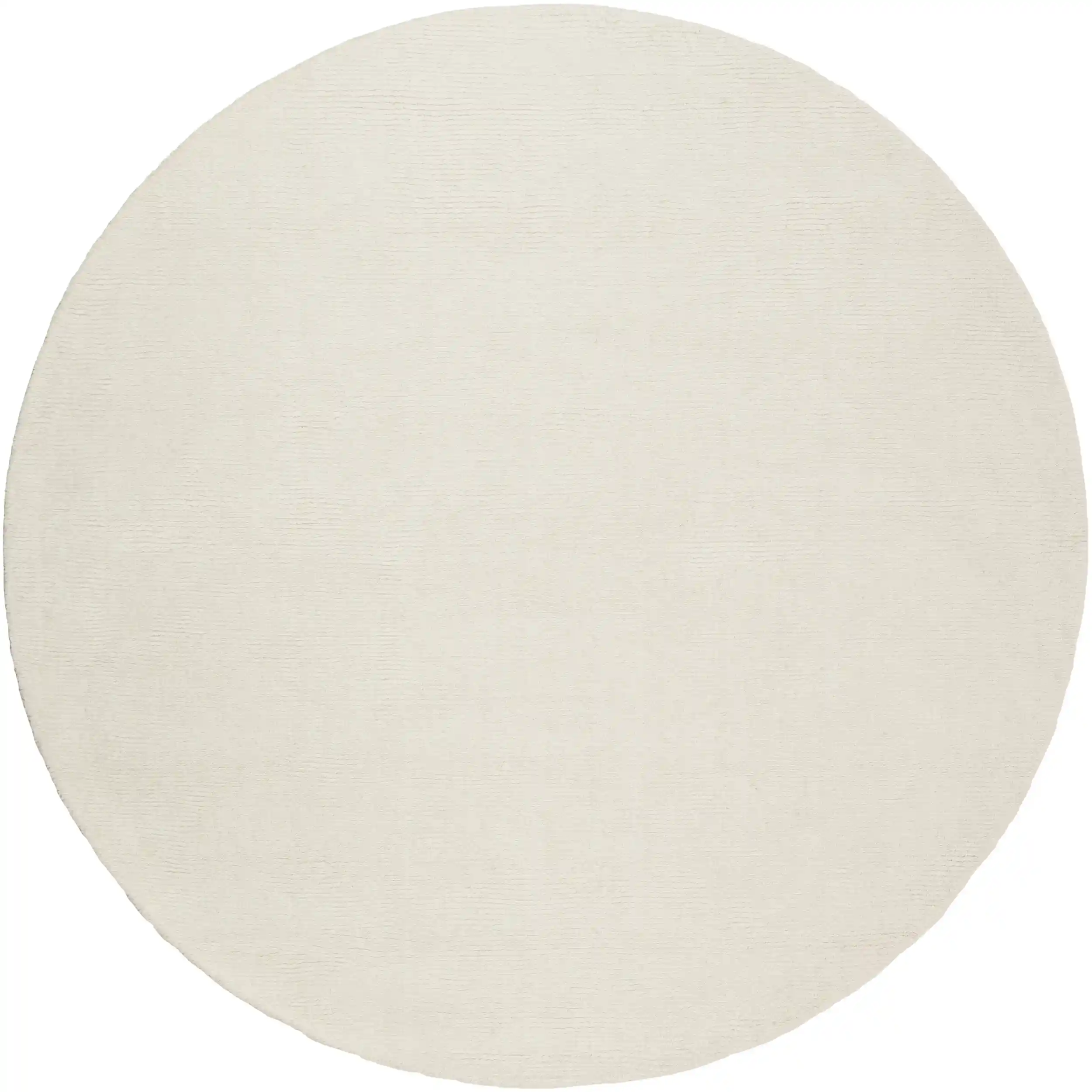 Hand Loomed Mystique Beige Wool Rug - Image 3