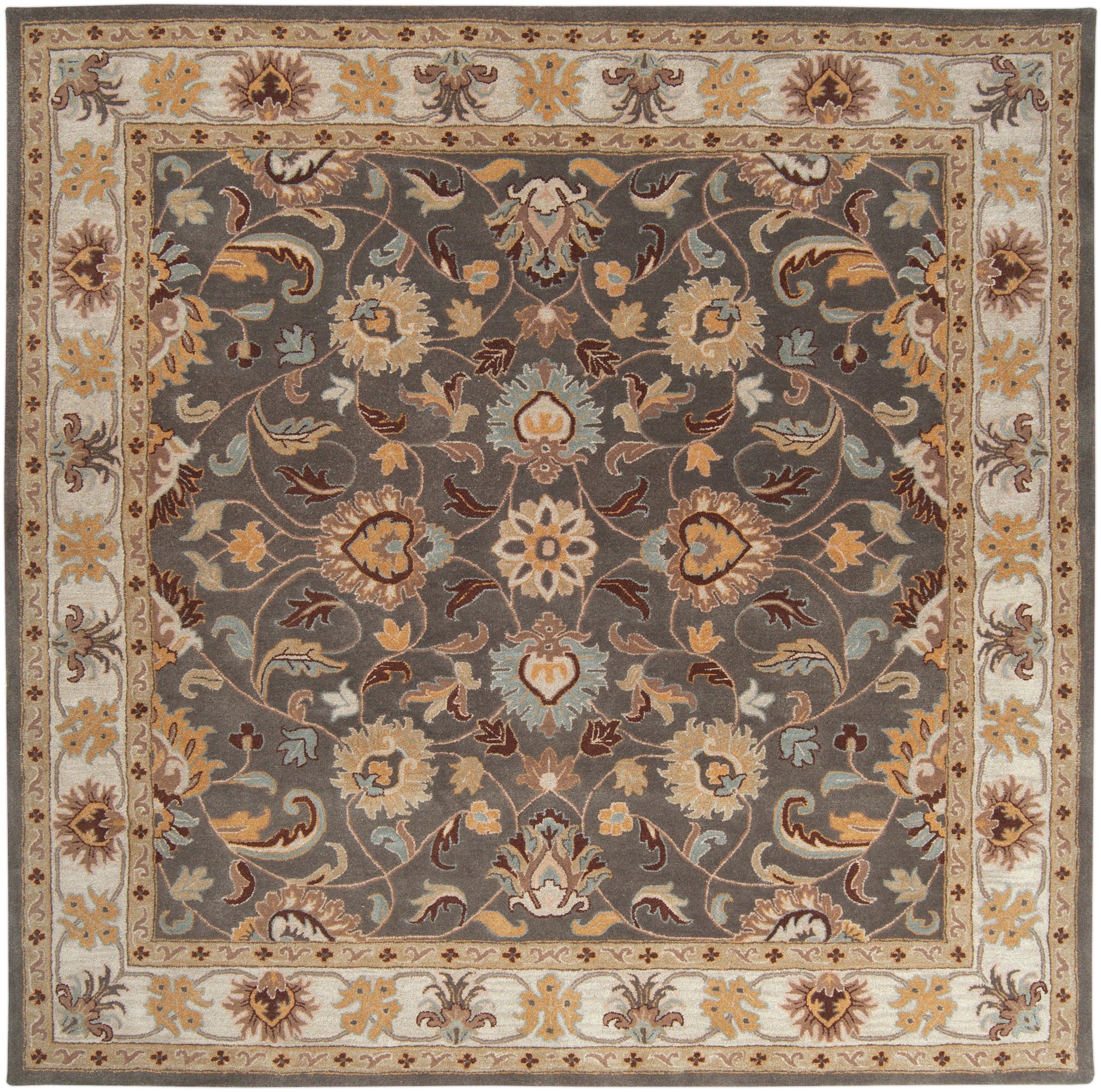 Hand Tufted Floral Comfort Elegant Wool Area Rug - Image 4