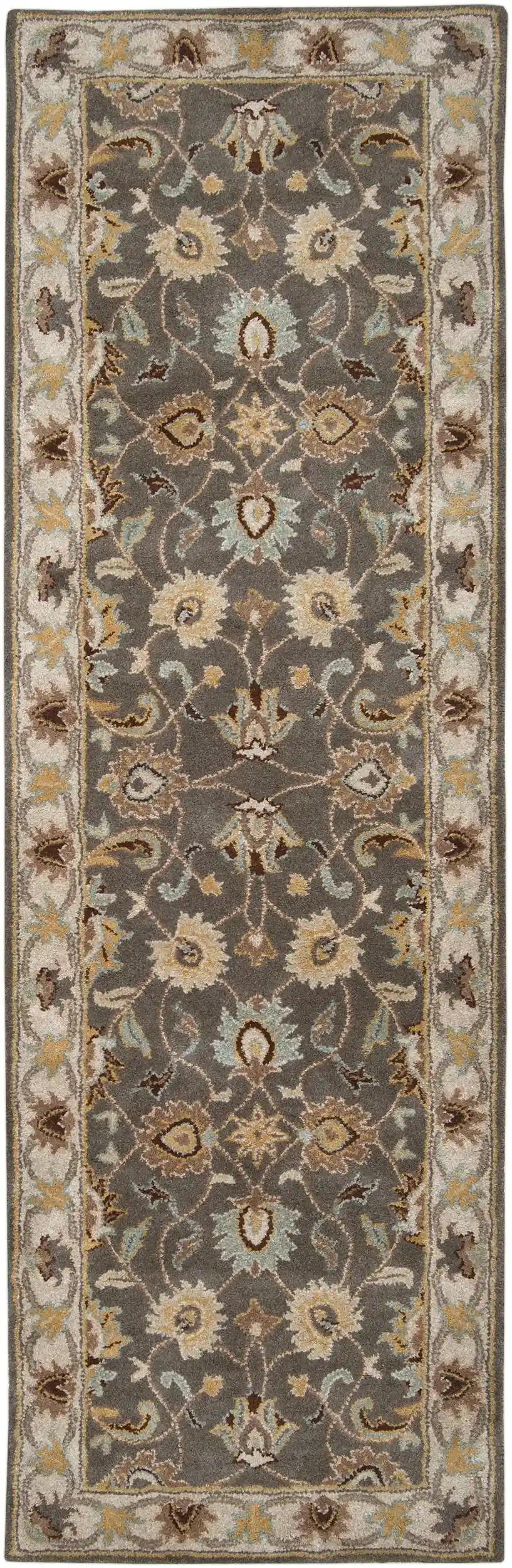 Hand Tufted Floral Comfort Elegant Wool Area Rug - Image 7