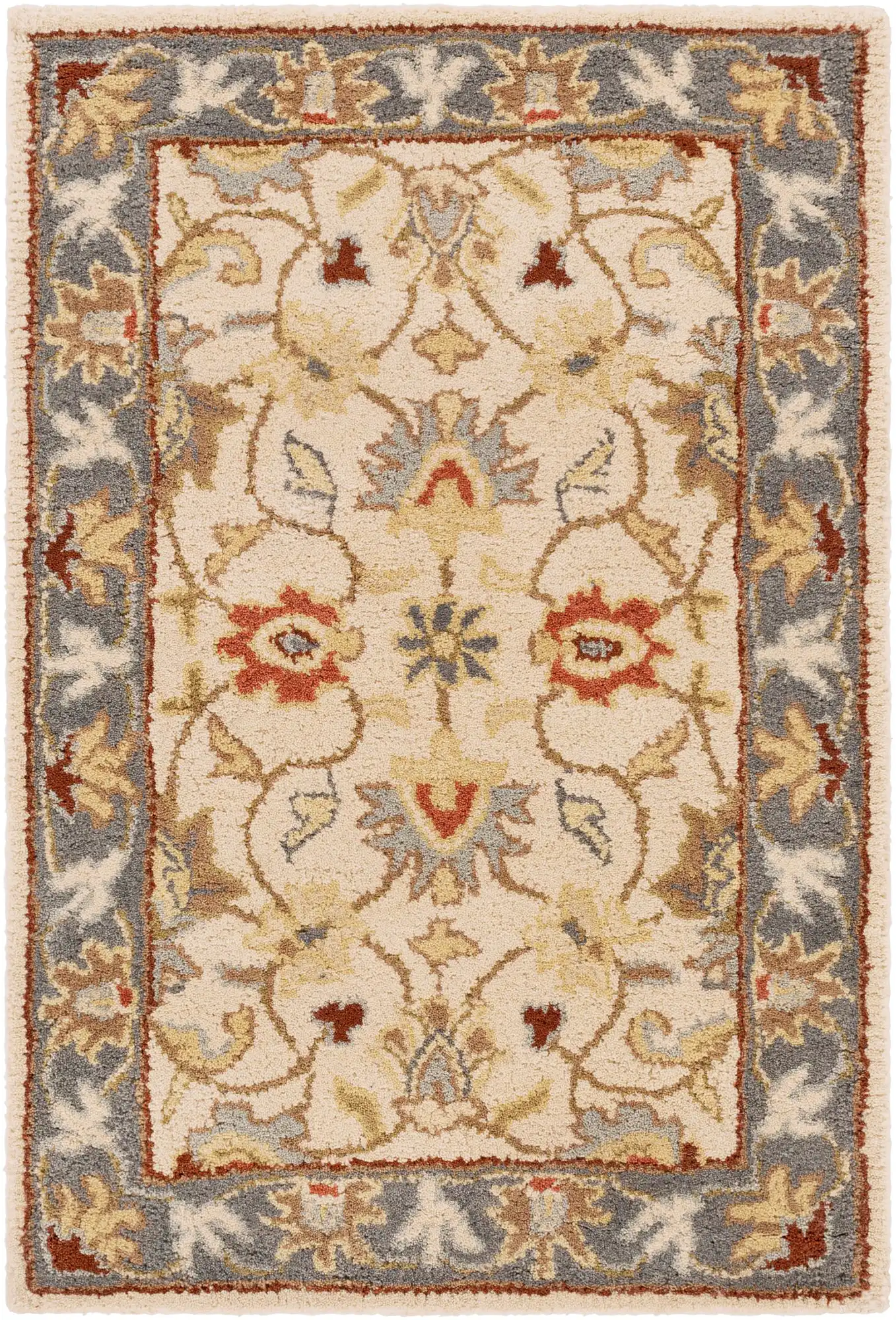 Hand Tufted Caesar Yellow Wool Rug - Image 6