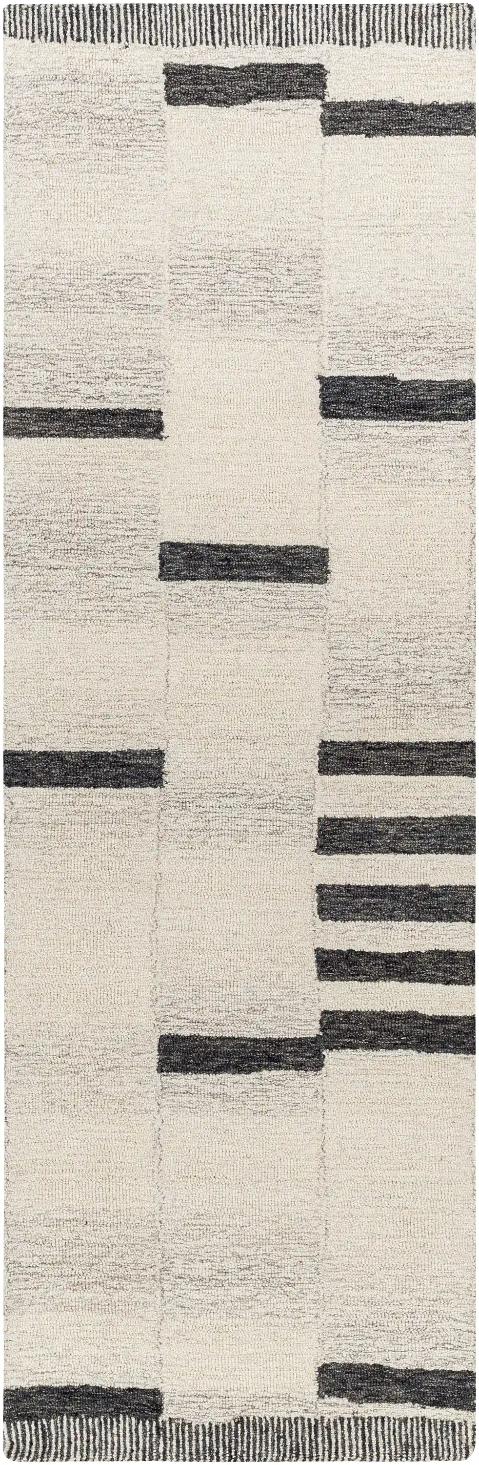 Hand Tufted Granada Beige Wool Rug - Image 7