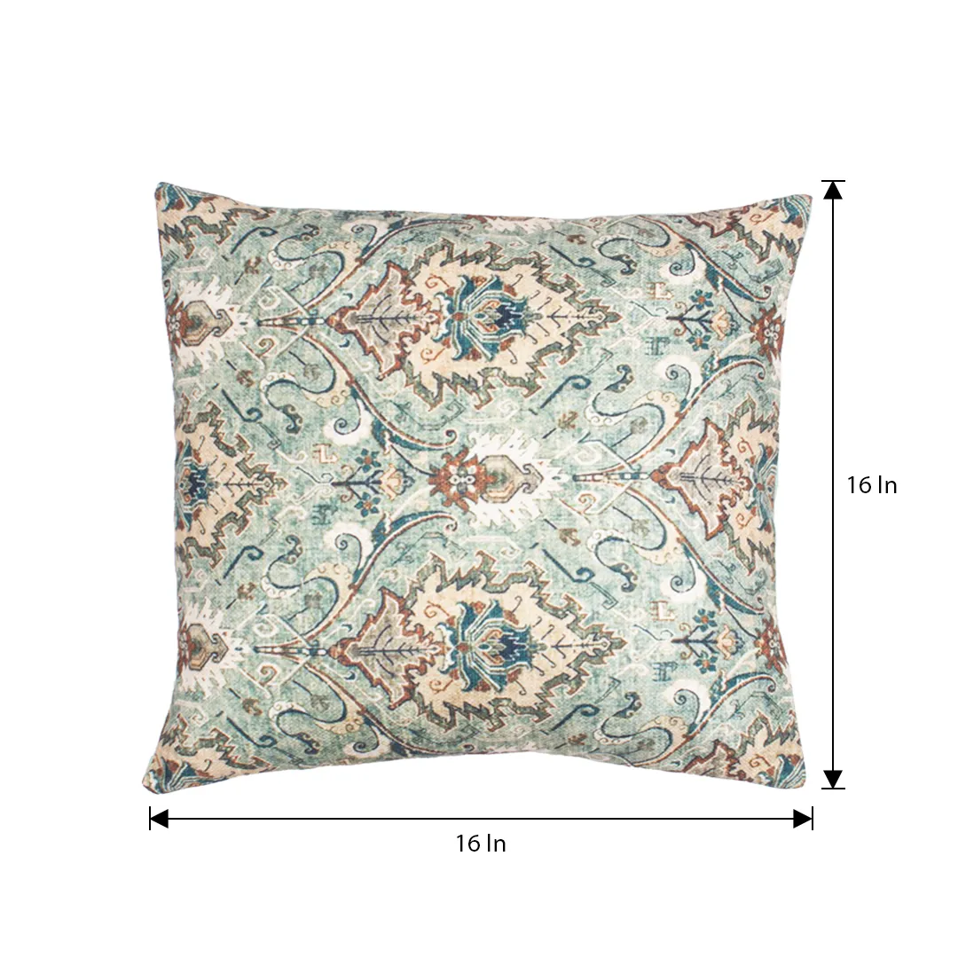 Ornate Floral and Damask Pattern Cushion Covers - Image 4