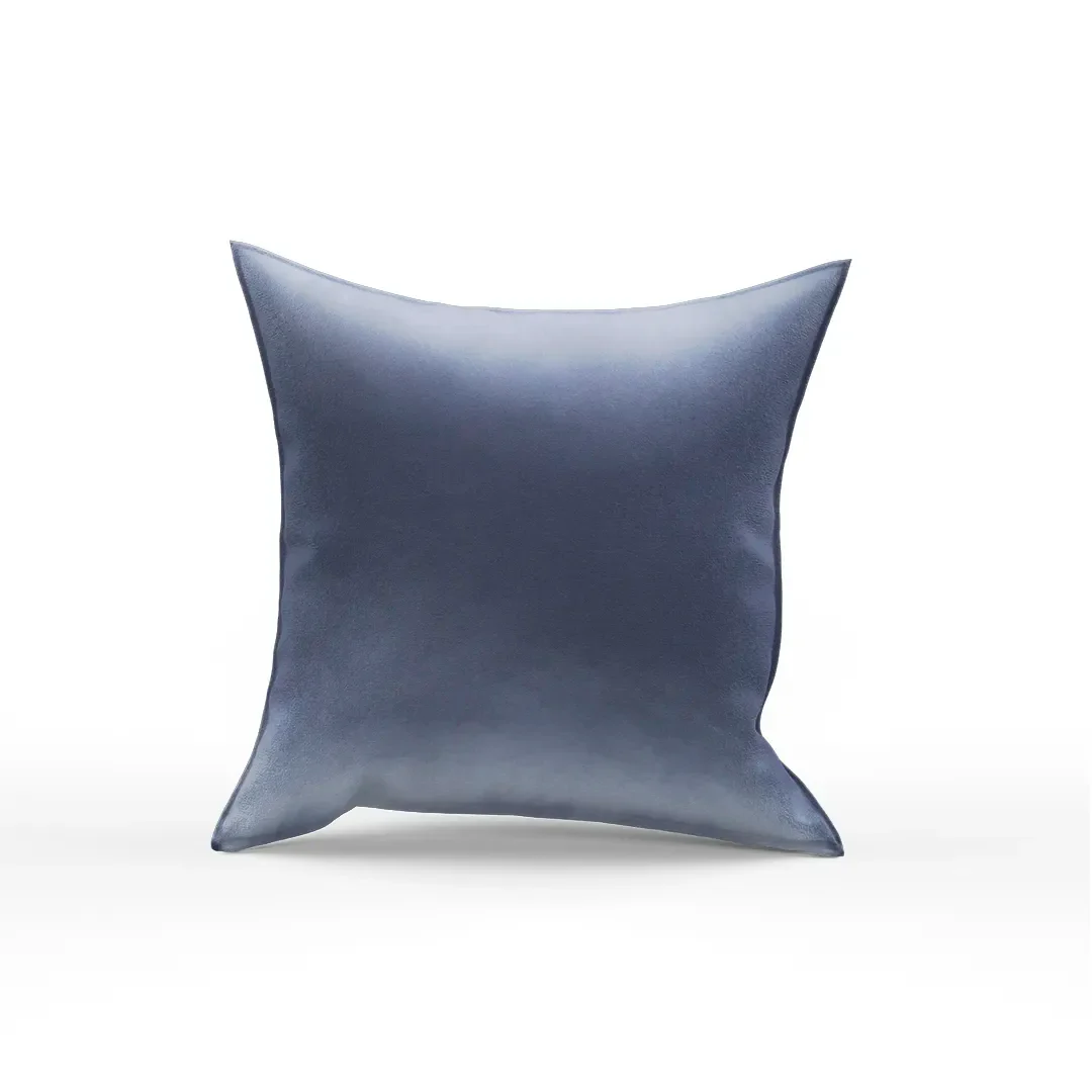 Tokyo Polyester Blue Pillow Cover - Image 4