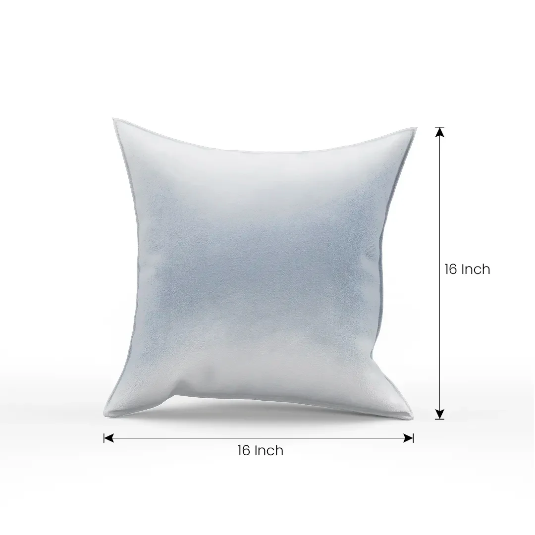 Tokyo Pale Blue Polyester Pillow Cover - Image 4